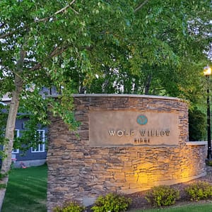 wolf willow sign