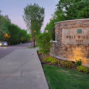 neighborhood entrance